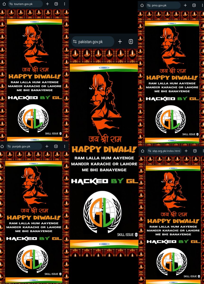 TheAwareGuy's tweet photo. Their motive behind this was the recent afghan issue and said ' Just wanted to celebrate this diwali with a bang ' 

They also said 'China we just wanted to let you know that we are fully active and can give a strong reply to our enemies'

#cybersecurity #China #Pakistan #India https://t.co/V06WAkBuIr