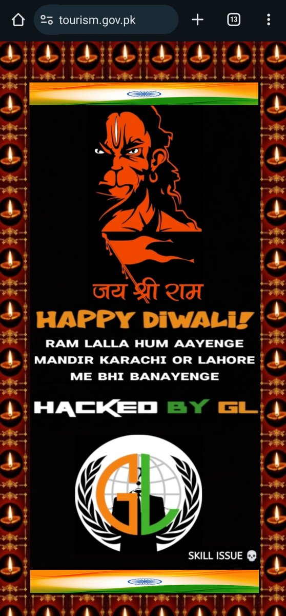 TheAwareGuy's tweet photo. Their motive behind this was the recent afghan issue and said ' Just wanted to celebrate this diwali with a bang ' 

They also said 'China we just wanted to let you know that we are fully active and can give a strong reply to our enemies'

#cybersecurity #China #Pakistan #India https://t.co/V06WAkBuIr
