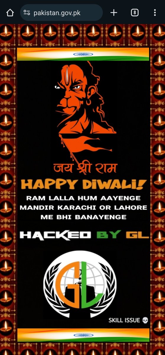 TheAwareGuy's tweet photo. Their motive behind this was the recent afghan issue and said ' Just wanted to celebrate this diwali with a bang ' 

They also said 'China we just wanted to let you know that we are fully active and can give a strong reply to our enemies'

#cybersecurity #China #Pakistan #India https://t.co/V06WAkBuIr