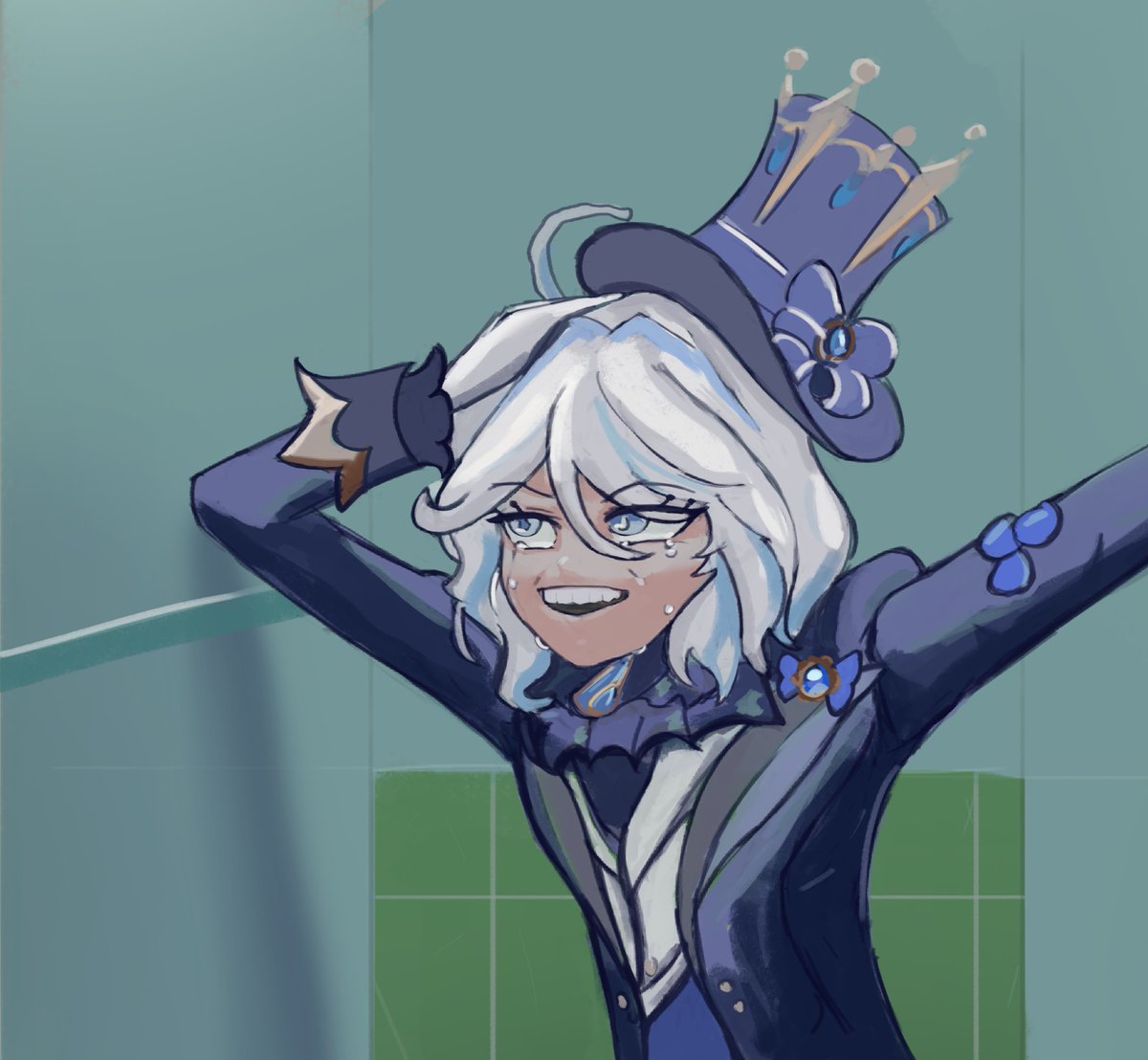 WeirdoRoboto's tweet photo. Your hydro Archon, Lady Furina ! https://t.co/PR3Bcs5f8K