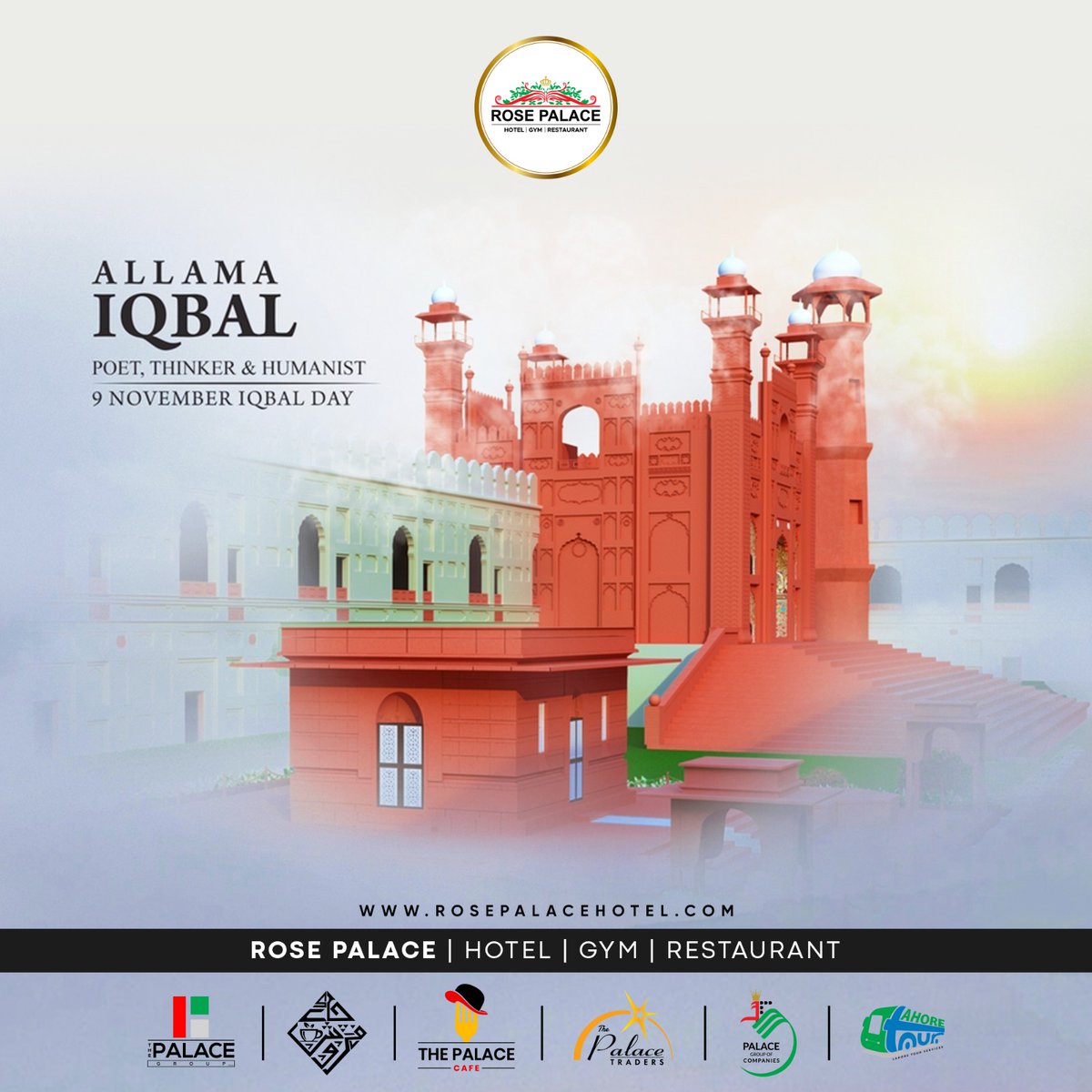 RosePalaceHotel's tweet photo. #IqbalDay https://t.co/UOnFUr3CBi