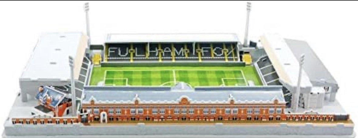 HSJSTAR's tweet photo. Looking for some help from #FulhamFC #FFCFans♥️🤍🖤 @FulhamFC 
My little boys Craven Cottage 3D Puzzle is broken. 
I am looking to buy another one - I have searched the internet but cant find any. Does anyone have one that they are willing to sell? @WhiteNoise1879 @HammyEnd https://t.co/yQxTIqfhyQ