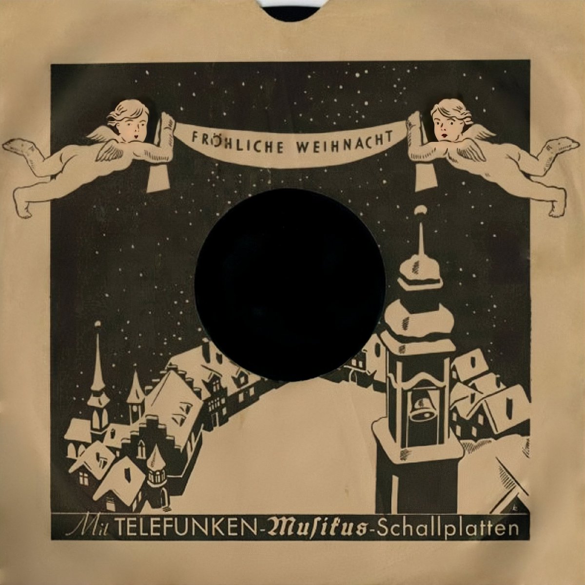 kukud0ll's tweet photo. A beautiful 1920s Telefunken 78 disc sleeve, all cleaned up to look like new! What *can* it possibly mean...??
#bandcamp #bandcampmusic #1920s #78rpm #vintagerecords #phonogram #gramophone #berlin #cabaret #shellac #jazzage #weimar #anitaberber #schallplatter https://t.co/VvdWHQOEaY