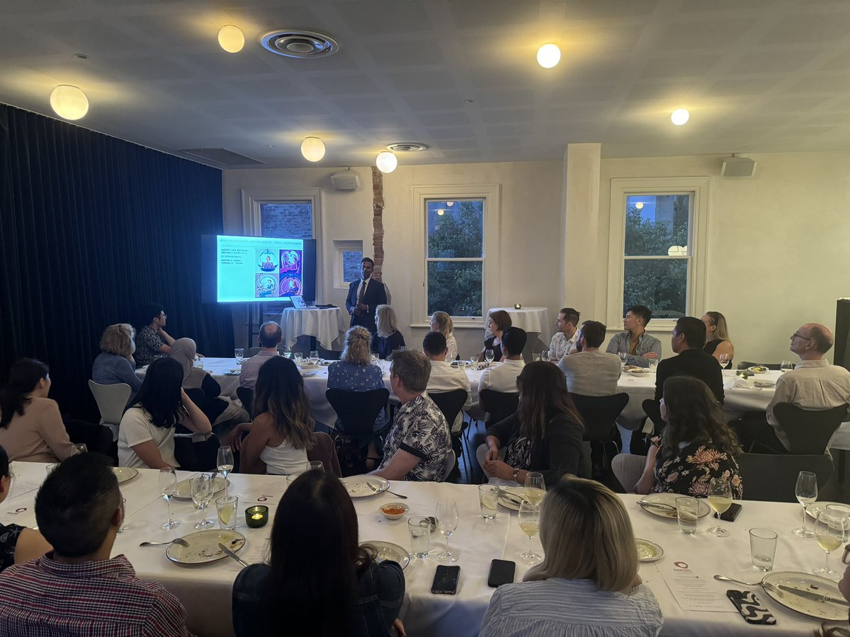 DrKeelan's tweet photo. Annual SABR Dinner highlighting the great multidisciplinary work at VCCC https://t.co/MXlSbgYJMh