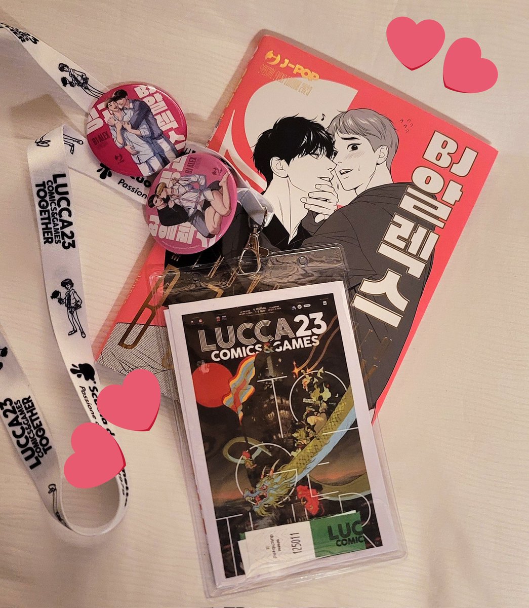 _MinGwa's tweet photo. Lucca 2023, Italy, my first overseas signing event, ended successfully. I was so happy to meet our fans in Italy.🥰 I got good energy. Thank you for loving bj alex and I'll try my best to draw jinx. And thank you so much to @JPOPMANGA for inviting me! Thank you🤩 https://t.co/44OAyO1jVa