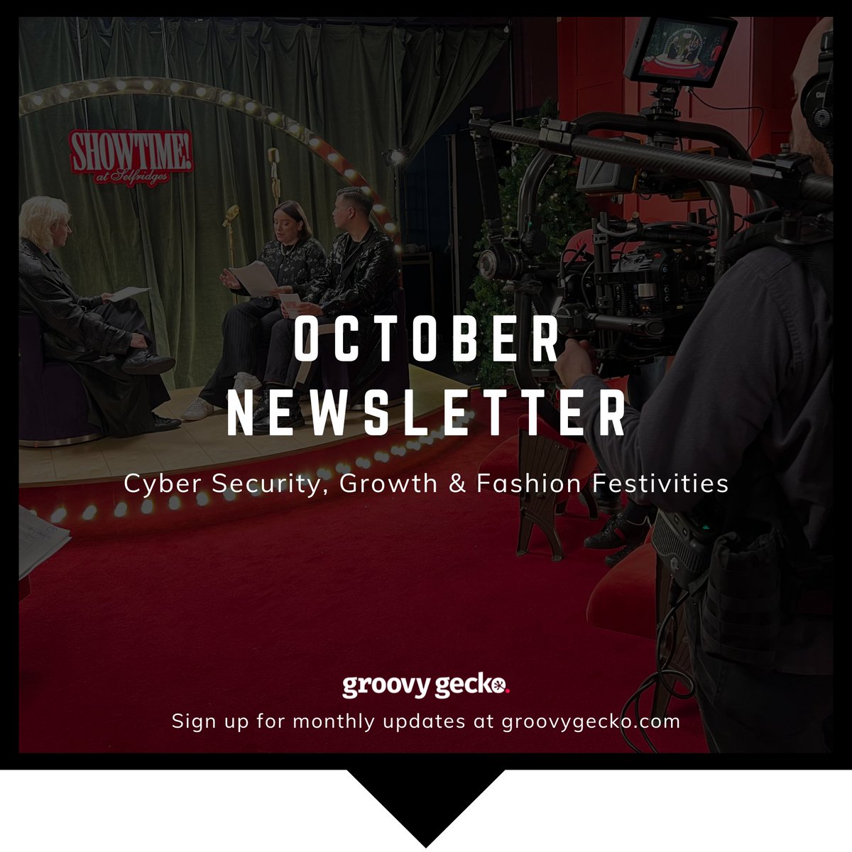 🎥🎶This October was a blast at #GroovyGecko with live events that rocked our world! 🌟 LSE talks, Amazon music shows, Selfridges' festive vibes, and corporate giants like Novo Nordisk &amp; BP made it epic. Up next: November's excitement! 🚀 #LiveEvents #Innovation #FutureForecast