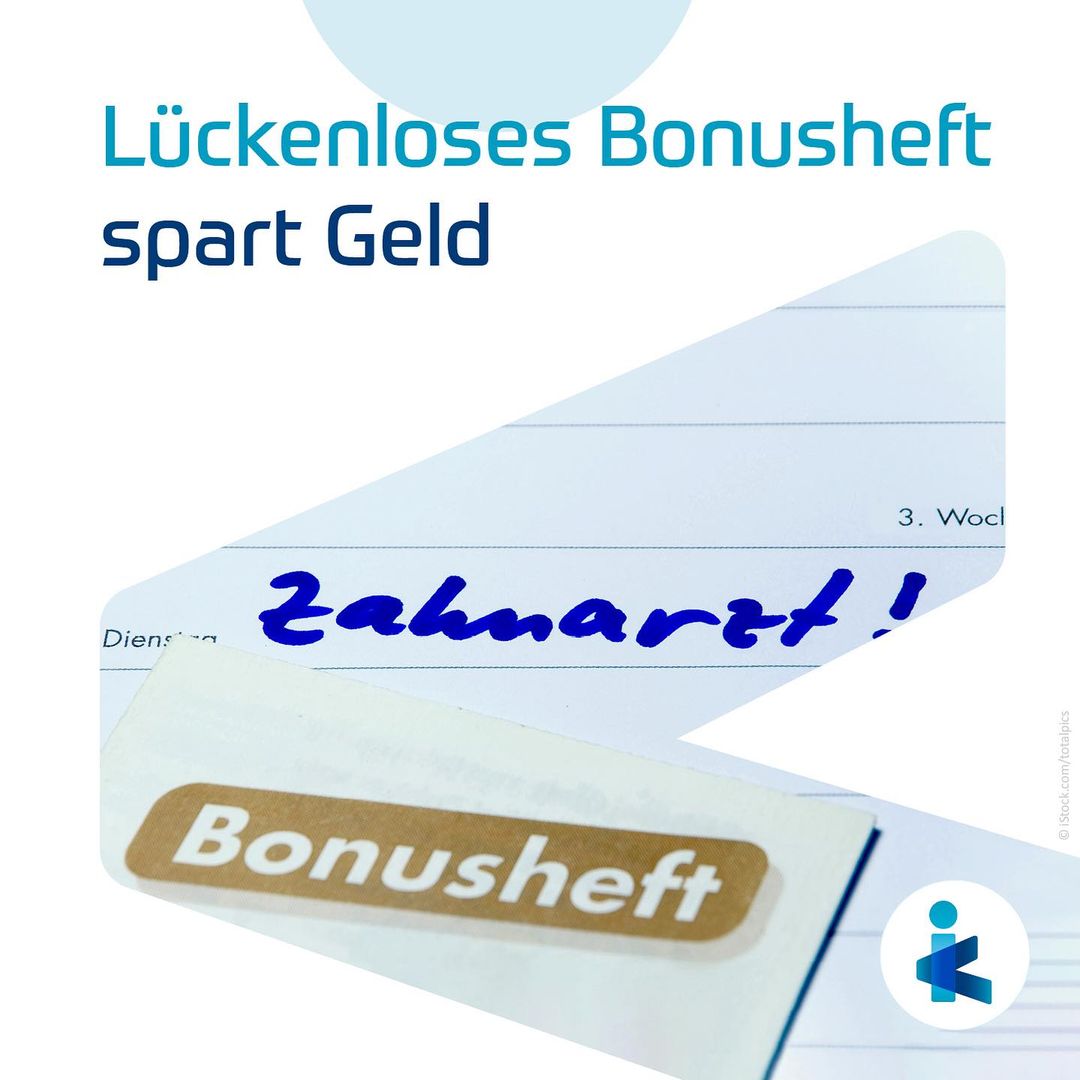 innokasse's tweet photo. Die jährliche Zahnvorsorgeuntersuchung und Dokumentation im Zahnbonusheft lohnt sich beim späteren Zahnersatz. Nach fünf Jahren gibt es einen Festzuschuss von 70% und nach zehn Jahren 75% der durchschnittlichen Kosten für die Regelversorgung.
Mehr Infos: https://t.co/Td0Ulz6NLK https://t.co/AXQiFLWM4r