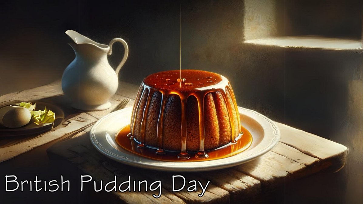 BeanieBlossom's tweet photo. British Pudding Day is a delightful celebration of the UK's rich heritage of steamed and baked puddings!
Embrace the coziness and let's make #BritishPuddingDay trend!
#PuddingLove #UKDesserts #ComfortFoodUK #SweetTradition #AIArt #DigitalArt #AIArtWork #DigitalArtWork https://t.co/CkkDn2DkYI