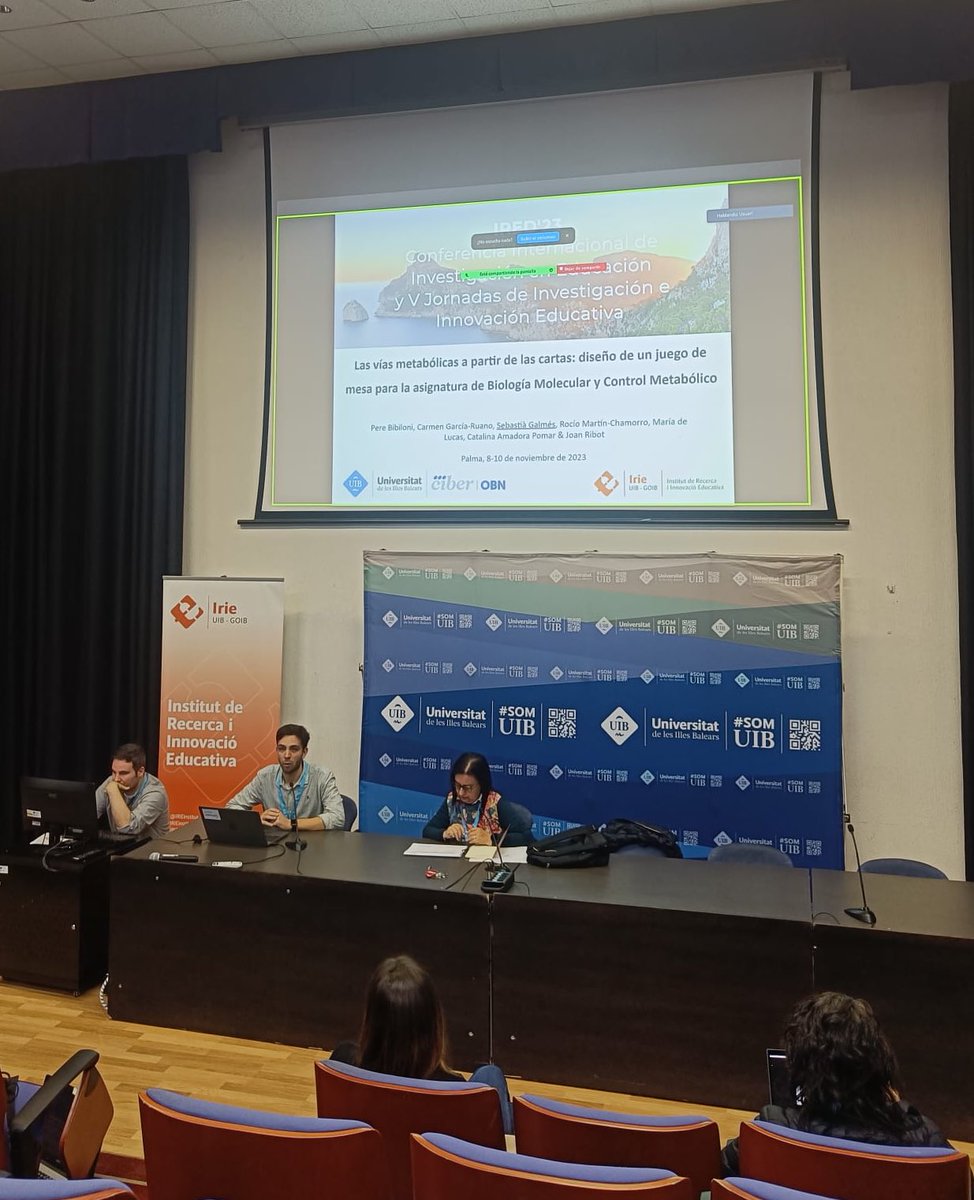 SebastiGalms's tweet photo. 🗣️Les vies metabòliques a partir de les cartes: disseny d’un joc de taula per a l'assignatura de Biologia Molecular i Control Metabòlic

🃏🧬🧪 #ired23

@IRIEinstitut @LBNB_NUO @bio_jribot @PBibiloni98 @cati_dora https://t.co/p1rghepPhw