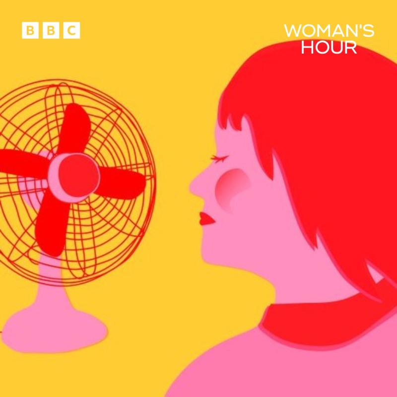 BBCWomansHour's tweet photo. ❓ Have you ever had to say: ‘I’m sorry, I’m having a hot flush’, while at work? 

@ImogenJC had to do just that live on Australian national television 📺

She joins @EmmaBarnett to tell us all about it 🎧⬇️