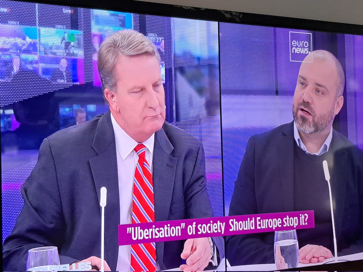 pellechristy's tweet image. Well this certainly looks like I&apos;m watching @Left_EU MEP @nvillumsen discussing the dangers of an #uberization of the European economy and how to protect #PlatformWorkers - on @euronews.

Everyone else have to wait for the weekend to tune into #BrusselsMyLove 😎
#eudk #EPlenary