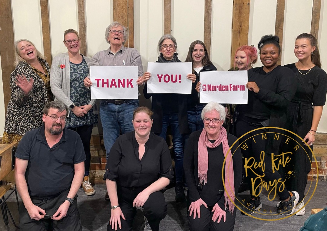 nordenfarm's tweet image. We are excited to announce that we won the Best Theatre / Arts Venue in this year's @redkitedays Berkshire Awards - woohoo! 🎉

A huge THANK YOU from all of us here at The Farm to everyone who voted! It means a lot to us ❤️

#Maidenhead #Berkshire