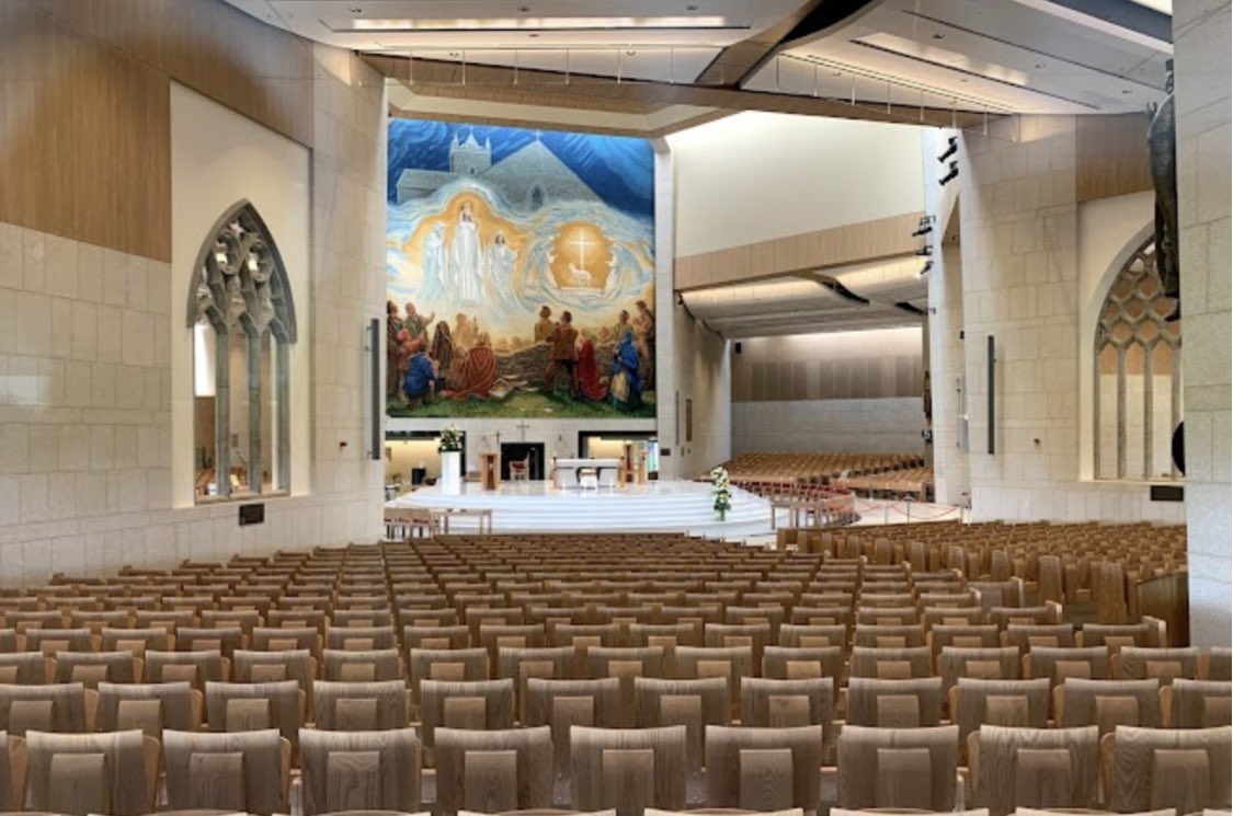 Looking forward to visiting the shrine of Knock tomorrow and celebrating Mass in the Chapel of the Apparitions