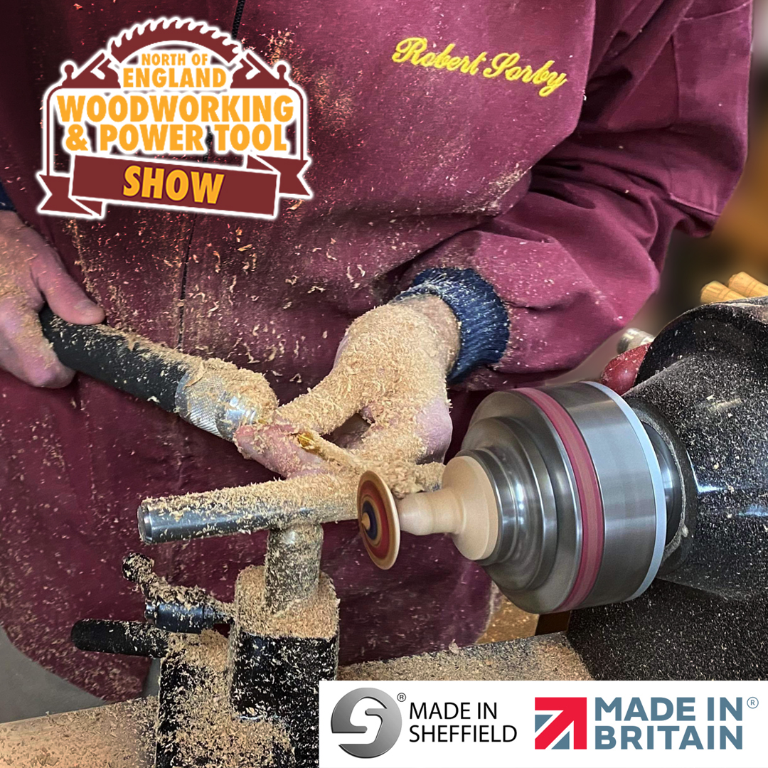 We will be at North of England Woodworking &amp; Power Tool Show - Harrogate!

10% off all Robert Sorby tools at the show!

📍 Great Yorkshire Showground, Harrogate
🔎 Find us on Stands 90 &amp; 115
📆 Friday 10th - Sunday 12th November 2023

#turnersretreat #stockist #harrogateshow