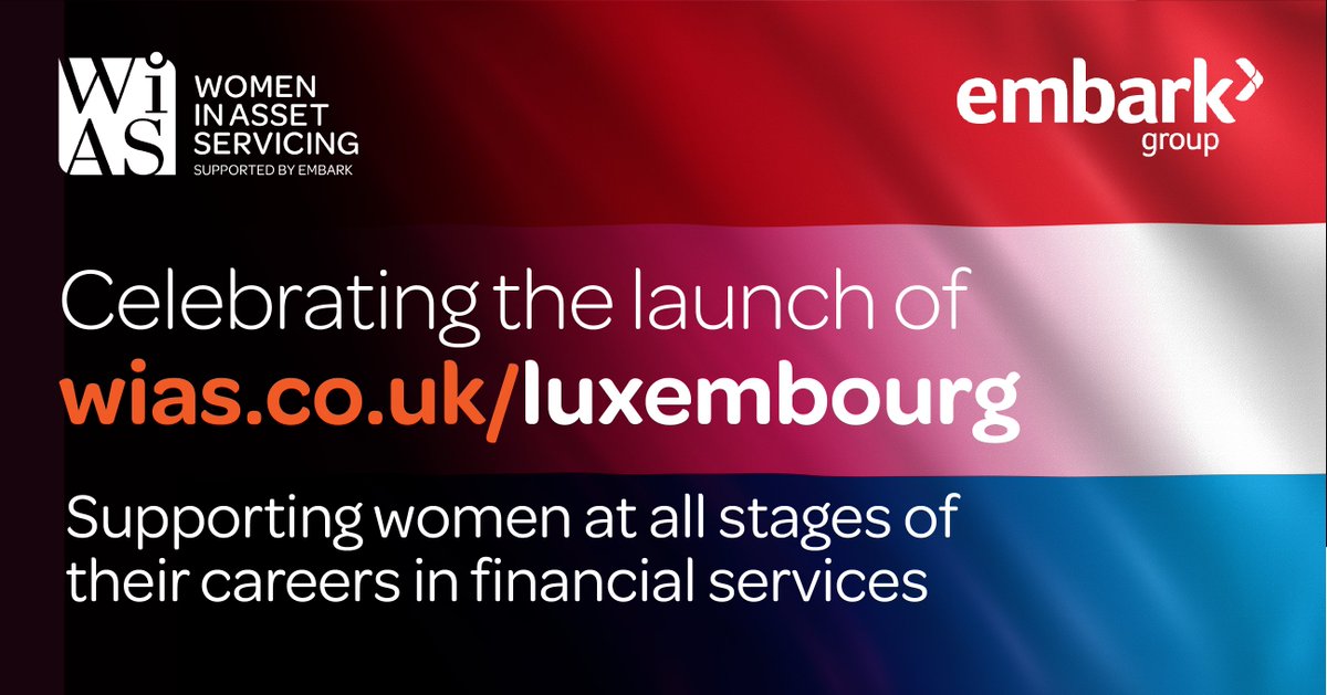 Exciting times for WiAS! We've supported them since March 2021 and now they're going international as they launch their Luxembourg chapter. This will increase their reach and help more women achieve their career goals in financial services. 

Learn more: ow.ly/Uqly50Q5mP1
