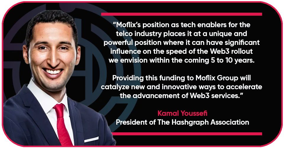 Moflix Group Closes $3.1 Million Seed Round to Accelerate Web3 Adoption with Funding from The Hashgraph Association.  moflixgroup.com/blog/moflixtha…

#hashgraph #moflix #hedera #web3wallet #DigitalID #telcotech #HBAR