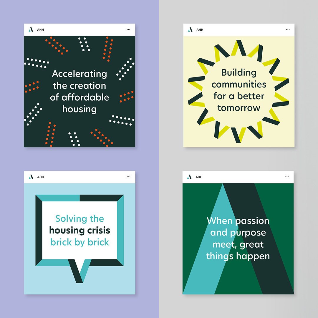BrightCollie's tweet photo. AHH are on a mission to solve the elderly housing crisis by creating beautiful communities. 

We've helped AHH to create a brand identity and voice, to help them with achieving their mission.

#BrandDevelopment #BrandIdentity #BrandStrategy #HousingCrisis https://t.co/Rb9K6Hqp4o