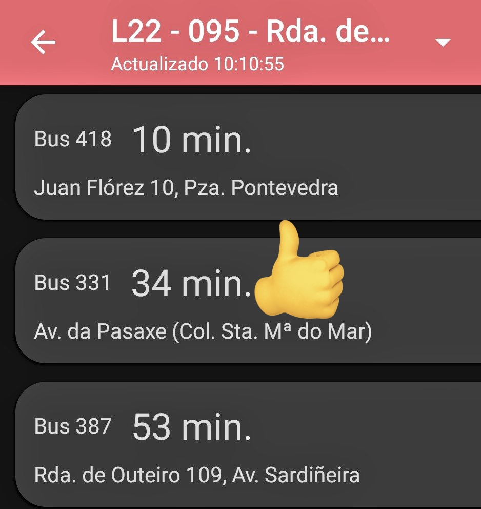 BlogBusurbano's tweet image. ‼️Aviso Exprés‼️Jue 09/11‼️
La #Lín22 contempla el "regreso" del #BusEléctrico #MAN #LionsCityE  de @MAN_Iberia @MANtruckandbus, después de unos días sin aparente actividad.

Es el #Bus331 en la app @BusCoruna y une hoy la Pza. de Pontevedra con el Pasaje.