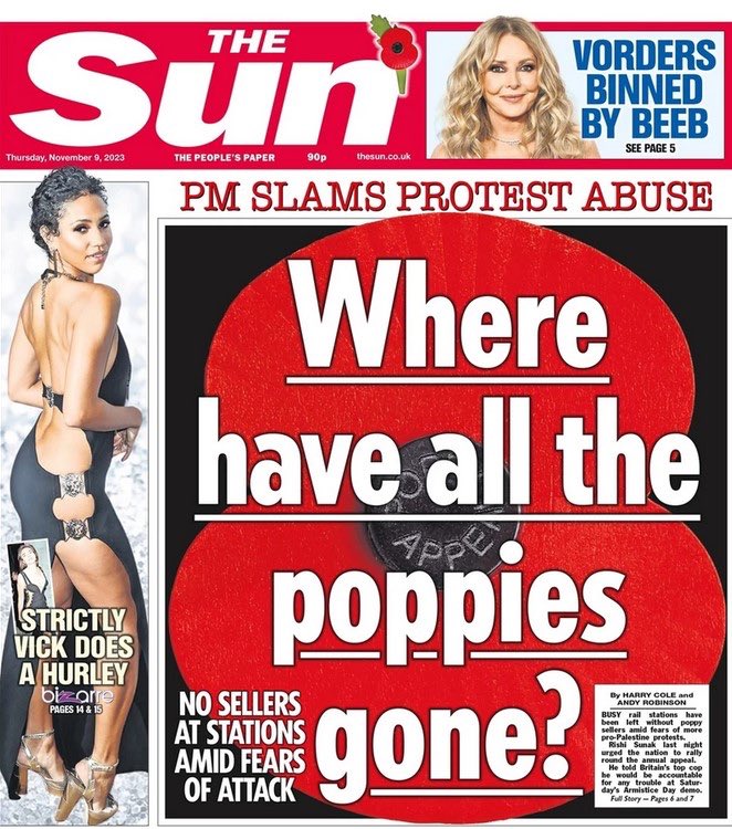 giantpoppywatch's tweet photo. Haven’t seen a single one this year apart from on postboxes, lorries, vacuum cleaner shop displays, traffic lights, football pitches, christmas trees, park benches, fire extinguishers, castles, badly parked Land Rovers, bus stops, pizzas and literally every single person on TV 😞 https://t.co/NMhAjzKLAo