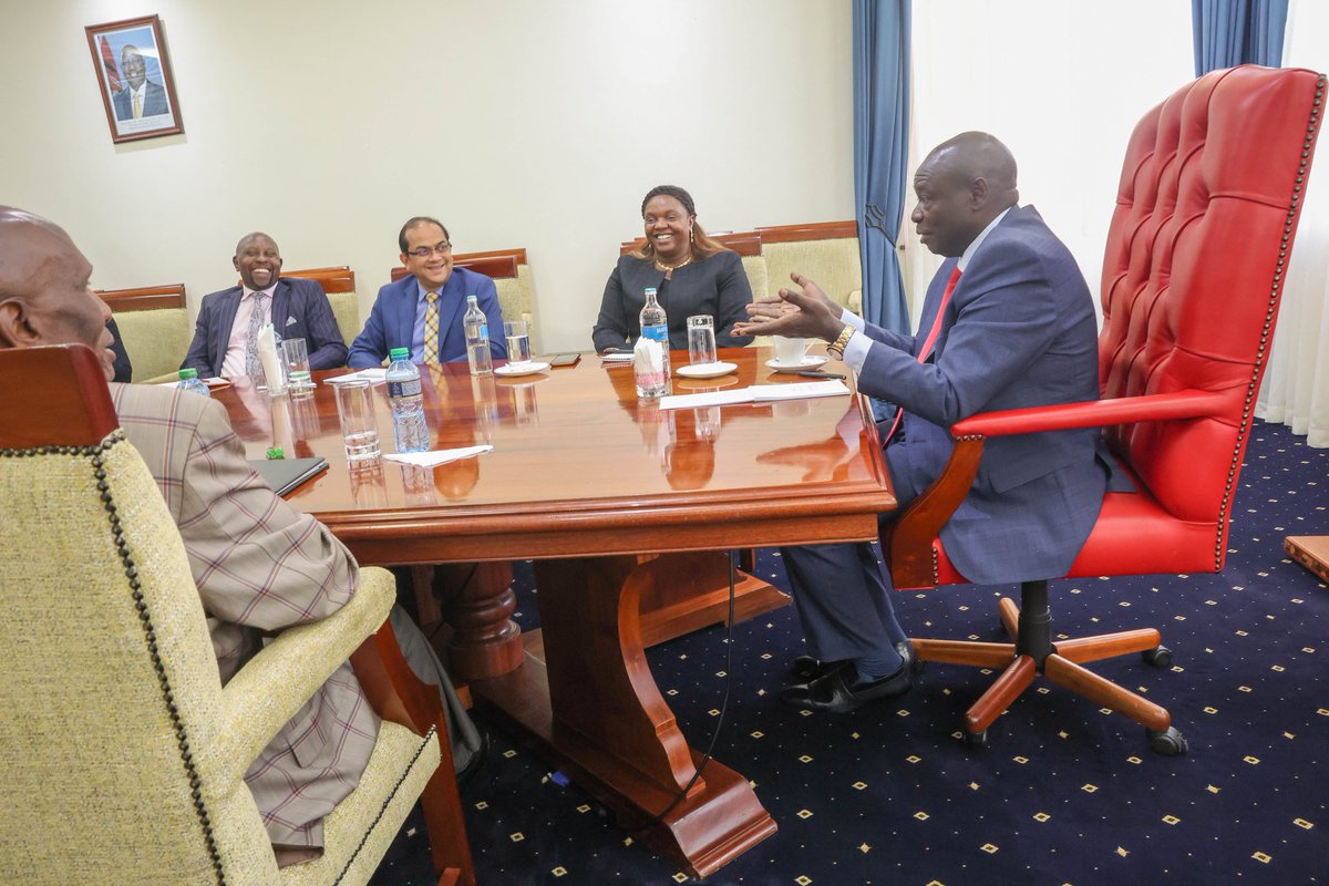 rigathi's tweet photo. With over 70 percent of our people relying on the Matatu industry, which contributes more than Sh200 billion to the economy, an enabling environment for the subsector to thrive is a priority for the Ruto Administration. 

This morning, with my Spouse H.E @Pastor_Dorcas, I hosted Representatives of the Federation of Drivers and Conductors and other Transport stakeholders at the Official Residence in Karen, Nairobi, for an engagement on ways of dignifying and improving the working space and welfare of these members- particularly the youth who form more than 90 percent of the workforce.

It was an important conversation in highlighting and proposing a way forward on pertinent issues, including the fight against abuse of substance, drugs, and alcohol. The menace is rampant in this industry, a factor that negatively impacts optimal productivity.

We also discussed issues on insurance, road safety, and security, among others. 

The Transport Sector is a key driver of our economy; we want the benefits to trickle down to the players, including the drivers and conductors, for a dignified life. 

Working with the Ministry of Roads and Transport, County Governments, and other relevant agencies, we will address road safety concerns, especially signage.

As other actors keep making recommendations to the drivers curriculum, we will consider cooperation with the National Youth Service not only for more skills but also for saving and investment culture. 

We are determined to streamline the subsector for improved contribution to the economy. 

#DeliveringThePlan