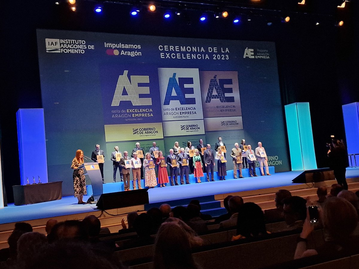 ASAPMEAragon's tweet photo. Desde @ASAPME Aragón felicitamos a las entidades premiadas #PremioExcelencia2023 @IAF_Aragon ➡️ @Valentiaorg, #Eigo y #Magaiz, reconocidas por sus buenas prácticas y gestión excelente #EFQM
@AragonEMPRESA @GobAragon @CongresosZgz #ForoExcelenciaEmpresarial #Empresa #AragonEmpresa https://t.co/ks0Eo1J0Sk