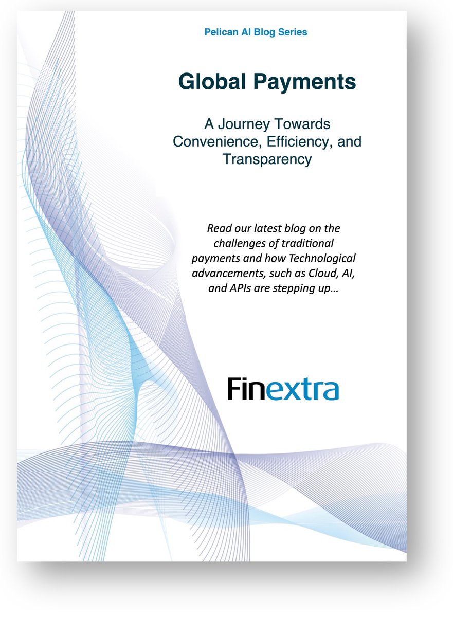 pelican_ai's tweet photo. https://t.co/Z7xS4LPUCT Blog Series: In today's interconnected world, cross-border payments are an essential part of global trade and commerce. 

Click here: https://t.co/heLwfZS2hu

#payments #ai #cloud #banking #API #innovation #compliance https://t.co/MhQuUXwSuD
