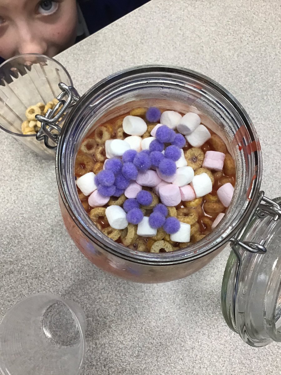DeltaGreengates's tweet photo. #Year6GG enjoyed a fantastic lesson all about the key components of blood and why they are important: Cheerios, for red blood cells to carry oxygen around the body and Marshmallows, for white blood cells to protect our bodies from infection… #DeltaScienceLab #TeamGGScience https://t.co/2aTKA6jEa9