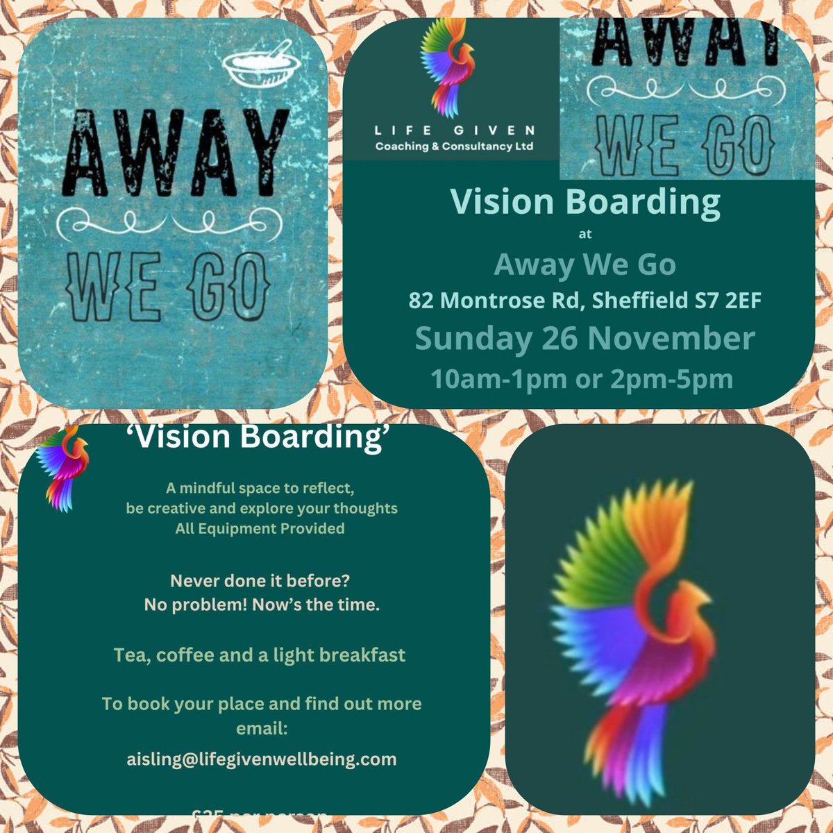 awaywegocafe's tweet photo. #exciting #news
This is a #fantstic collaboration for us with a great company. Any queries contact us
#spaceslimited
#booknow
#mind #mentalhealth #wellbeing #relaxation #creative
#s7 #s11 #food #drink #tapas #fun #beer #love #community #sheffield #independentsheffield https://t.co/9bFSfy3ddJ