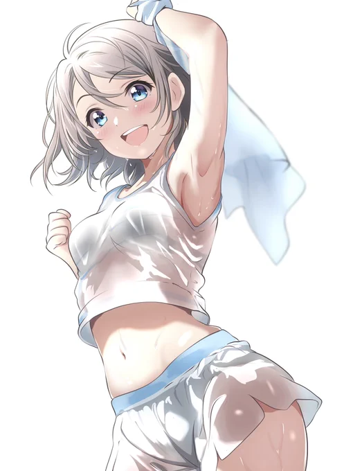 曜「いっぱい汗かいちゃったよ〜」 