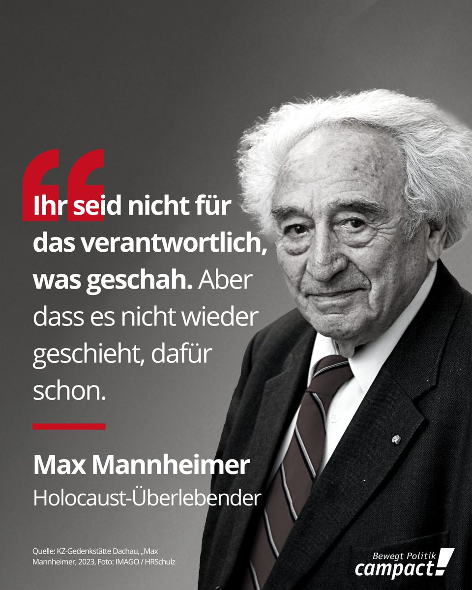 Das was Max Mannheimer sagt❗️ #NieWiederIstJetzt