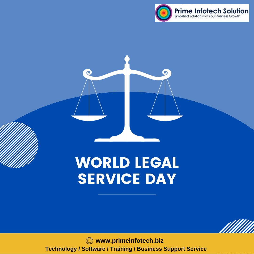 PrimeInfotech_s's tweet photo. Celebrating innovation and progress on this National Legal Services Day. Our legal tech company is committed to transforming the legal landscape, ensuring access to justice for all. 
#NationalLegalServicesDay #NationalLegalServicesDay #LegalTech #AccessToJustice #Innovation https://t.co/14y918YkXA