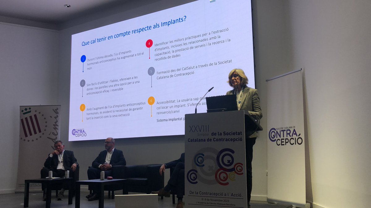 Centres de referència per a l’extracció dificultosa de l’implant. És una necessitat? #SimposiSCC23
<a href="/cmartinezbu/">Cristina Martinez</a> <a href="/icscat/">ICS. Generalitat</a> <a href="/SCContracepcio/">Societat Catalana de Contracepció</a>