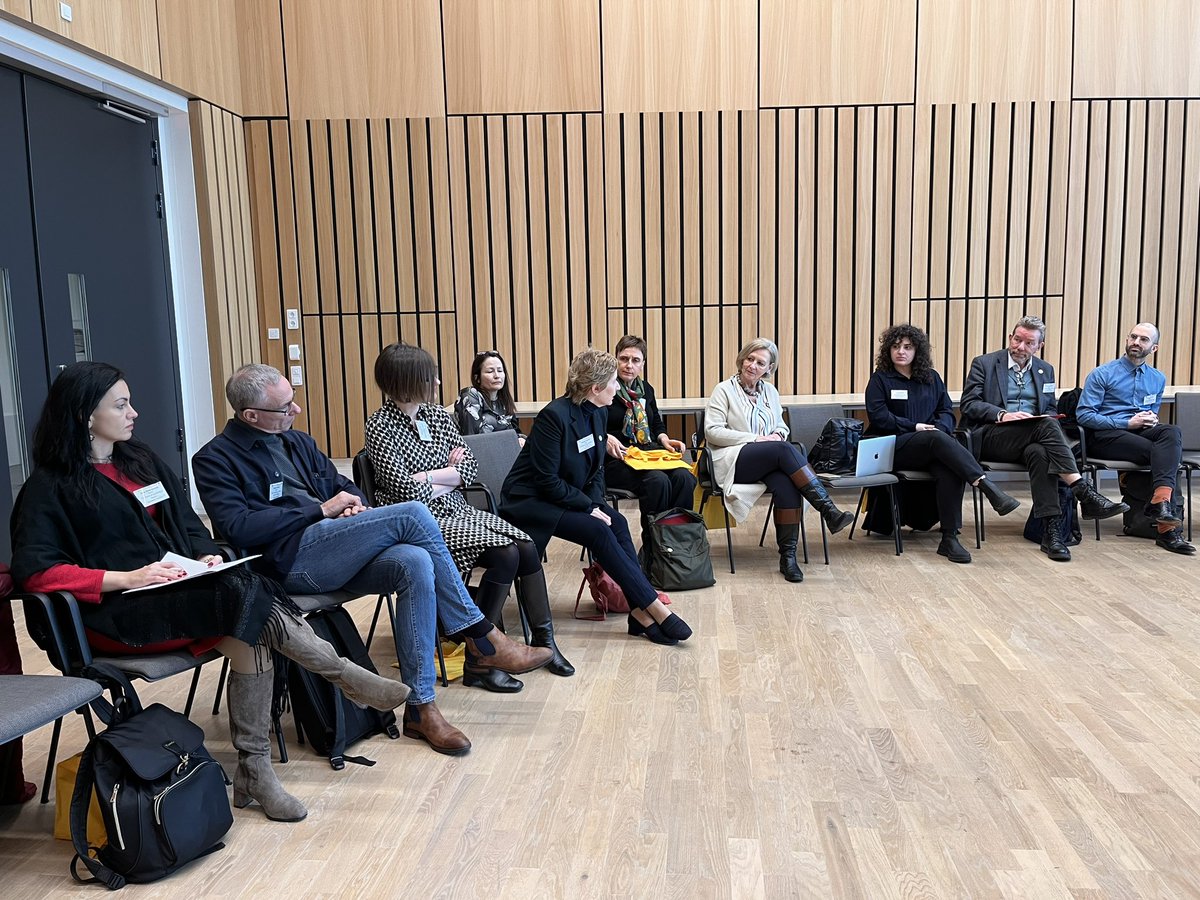 frenezulejo's tweet photo. Our workshop on power relations in higher music education (#PRIhME) @AEConservatoire annual congress in Den Haag has started cc @RIAMDublin &amp; @Popakademie_BW https://t.co/5rF5CakDq5