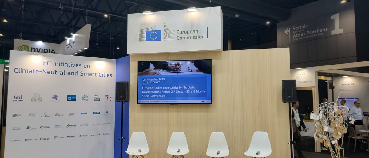 connectivityEU's tweet photo. 📣It's time!

Join the @SmartCityexpo booth session on the #5G and Edge Cloud for Smart Communities action, and learn more about how to apply to #CEFDigital call 3 ‼️

Apply here 👉 https://t.co/JJhjSMBGgW

#5GSC @Stavros_IT @EU_HaDEA https://t.co/Ryi1RBSLqp