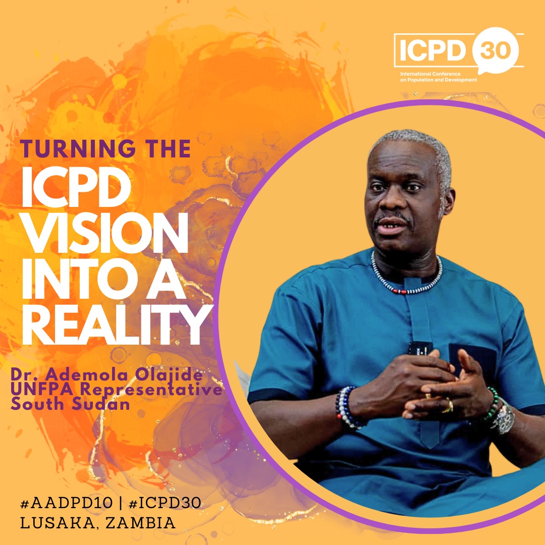 UNFPASouthSudan's tweet photo. "Agenda 2063 is Africa’s strategic framework to accelerate inclusive and sustainable development; the Addis Ababa Declaration remains catalytic to deliver the #AfricaWeWant" Dr @OlajideDemola Rep @UNFPASouthSudan
#AADPD10
#ICPD30 https://t.co/LO5TrI9rP8