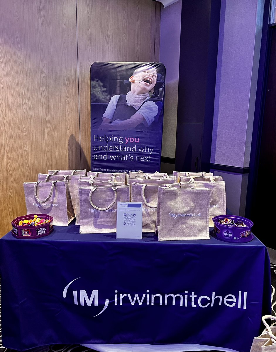All set up for the AVMA COP conference here in Leeds #AvMACoP <a href="/AvMAuk/">AvMA</a> <a href="/irwinmitchell/">Irwin Mitchell</a>