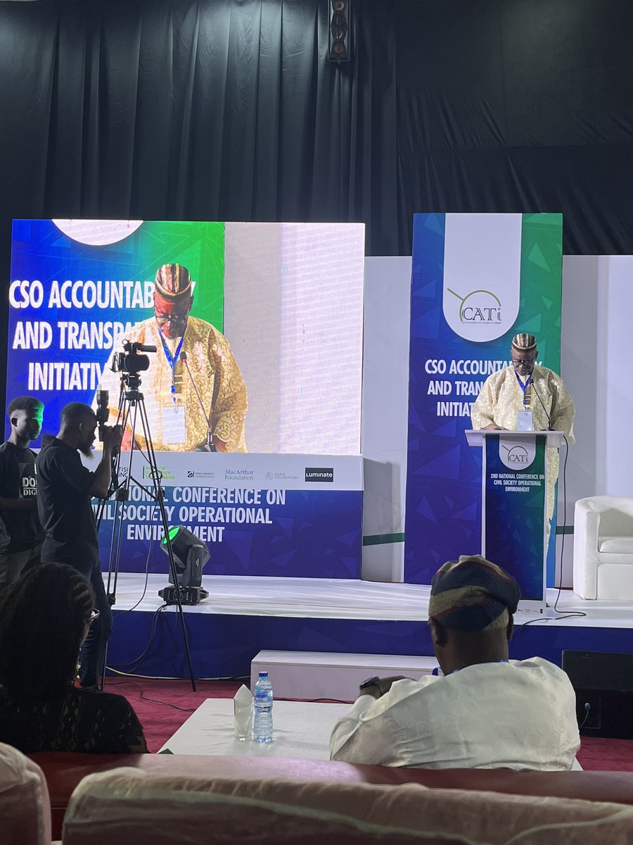 benolugbuo's tweet photo. @otiveigbuzor speaking on Self-regulation as a mechanism for actualizing CSO compliance with statutory regulation. #CSOconference2023 https://t.co/cJrGJLrgJg