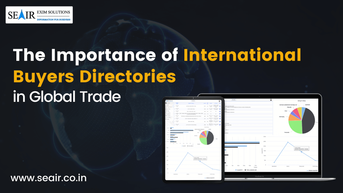 kumar_lalit29k's tweet image. Learn how International Buyers Directories can help global traders. This blog covers global market statistics, market trends, and opportunities.
For more details:- shorturl.at/aerBL