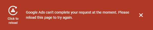 imageolimited's tweet photo. Google Ads MCC interface not playing ball for the last 15 minutes.... #googleads #ppcchat https://t.co/k7PDKMHaNu