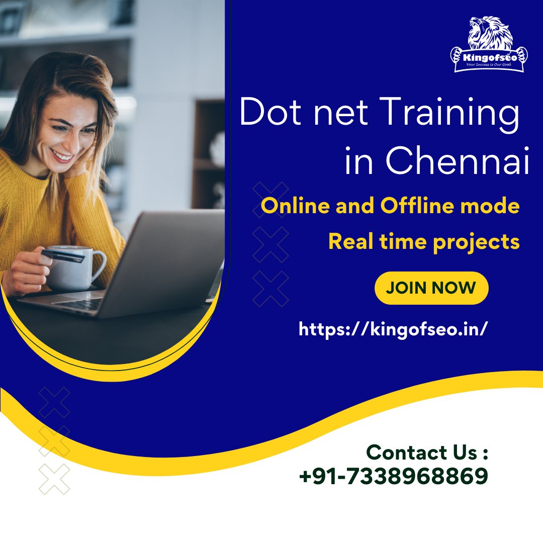 KingofseoIndia's tweet image. Best Dot Net Training in Chennai
Join now
100% Placement
Real-Time Project
affordable price
Contact now:73389 68869
Web: kingofseo.in/dot-net-develo…
#DotNet #dotnettraining #dotnettraininginchennai #dotnetcourseinchennai #dotnetcourse #BestDotNetTrainingInChennai