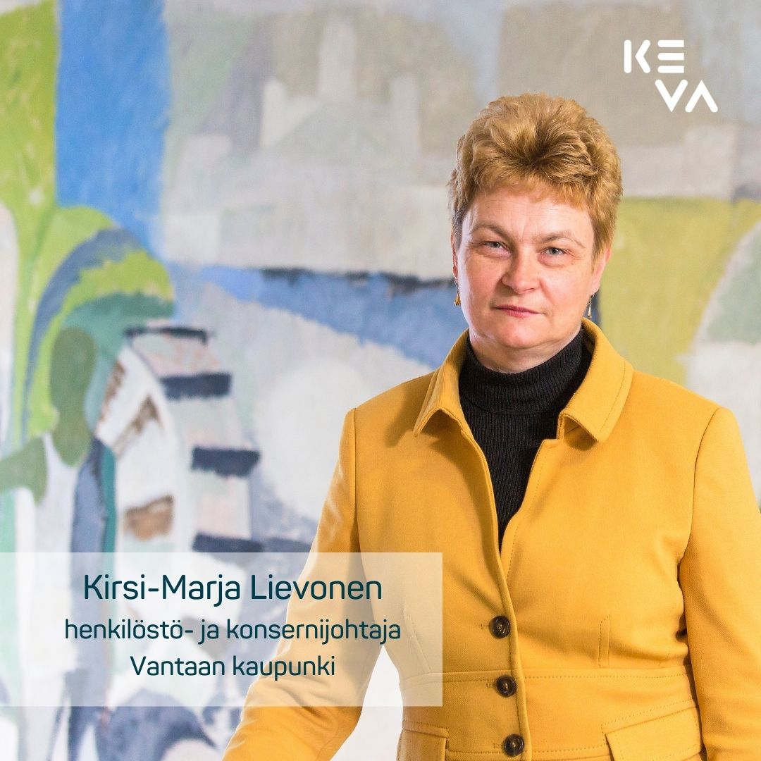 . <a href="/VantaanKaupunki/">Vantaan kaupunki</a>  on mukana Kevan Kestävää Työelämää -hankkeessa tavoitteenaan ennen kaikkea lisätä työkykyä tukevien toimien ennakoivuutta. Lyhyessä ajassa on saatu jo hyviä tuloksia.

keva.fi/uutiset-ja-art…

#työkyky #KestävääTyöelämää