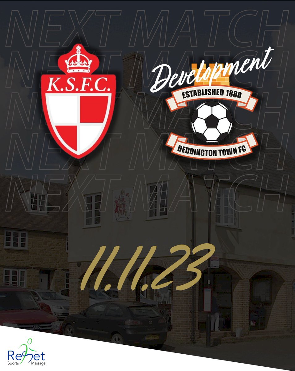DeddingtonFc's tweet photo. Another week, another trip over to @KingsSuttonFC! The development team look to get one over our neighbours and climb the league table.

📌 Kings Sutton Playing Field, OX17 3PS
🕑 14:00

#UTH #upthehumbugs #grassrootsfootball https://t.co/w6FstQoLvJ