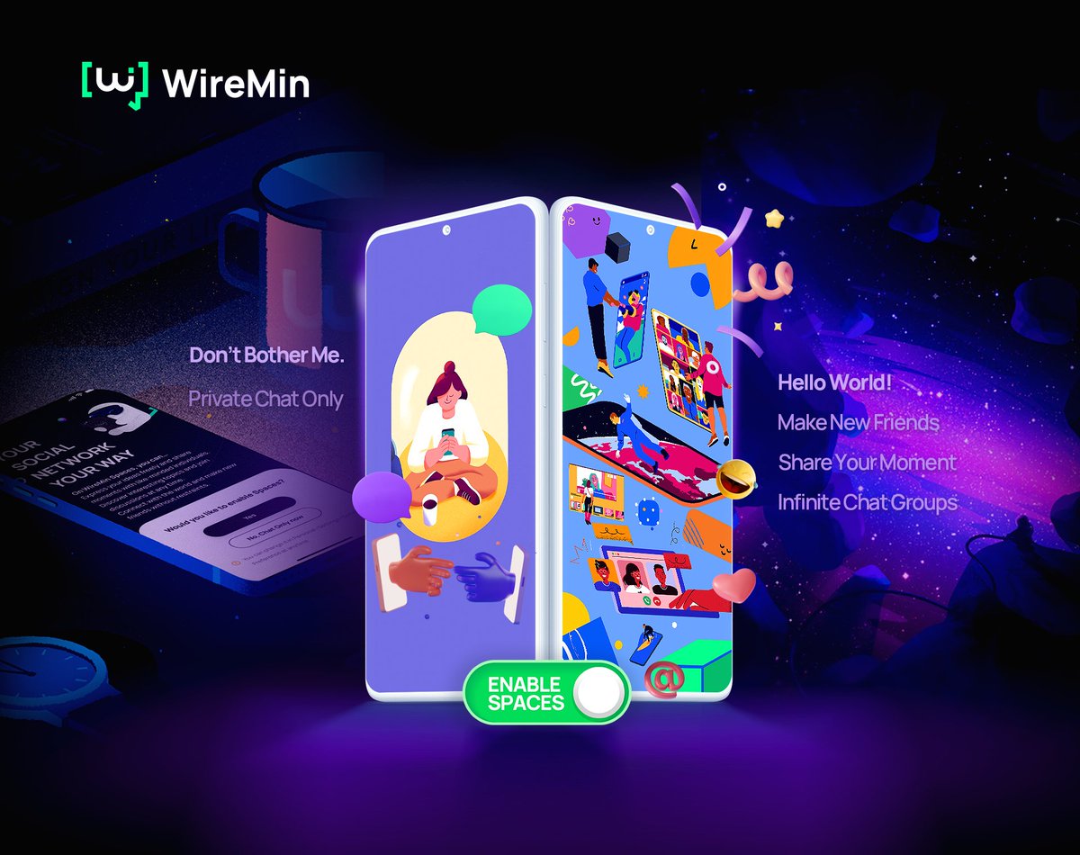 WireMin's tweet photo. What's your Top 1 #WireMin feature? Go! 👇
#Decentralization #Web3 #NFTs #privacy #security #Elonmusk #Bitcoin https://t.co/Oc6KZj4a3J