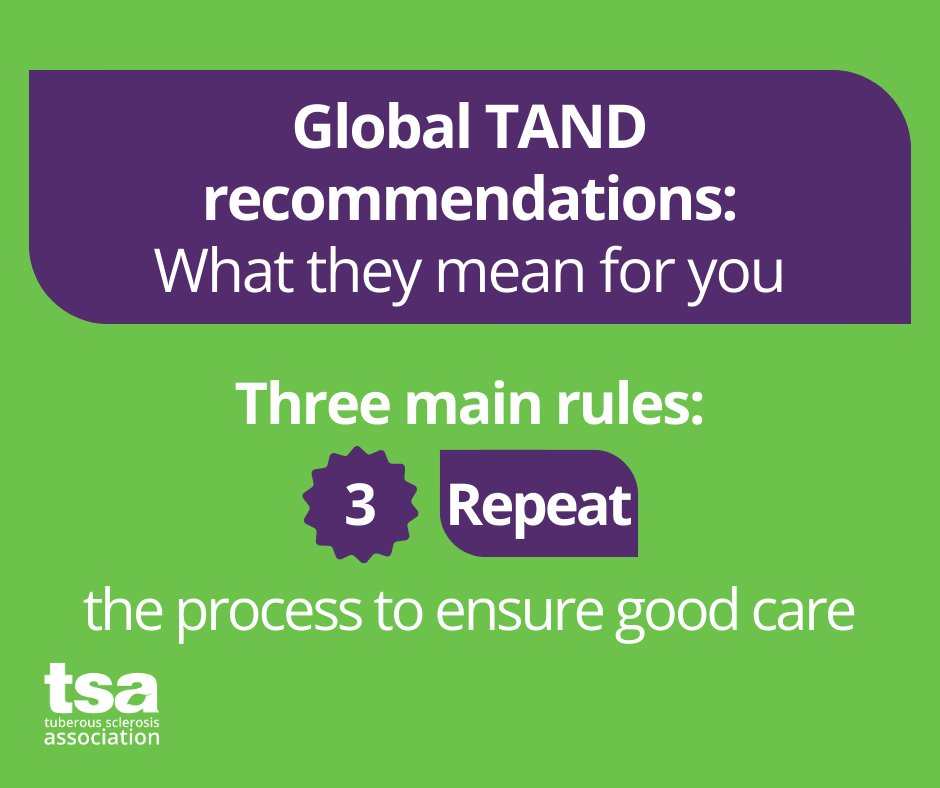 The first official international recommendations on diagnosis and treatment of TSC-Associated Neuropsychiatric Disorders have been published. But what will this actually mean for people with TAND? 🤔 

Ella, our Research and Policy Officer, found out: tuberous-sclerosis.org/news-what-tand…