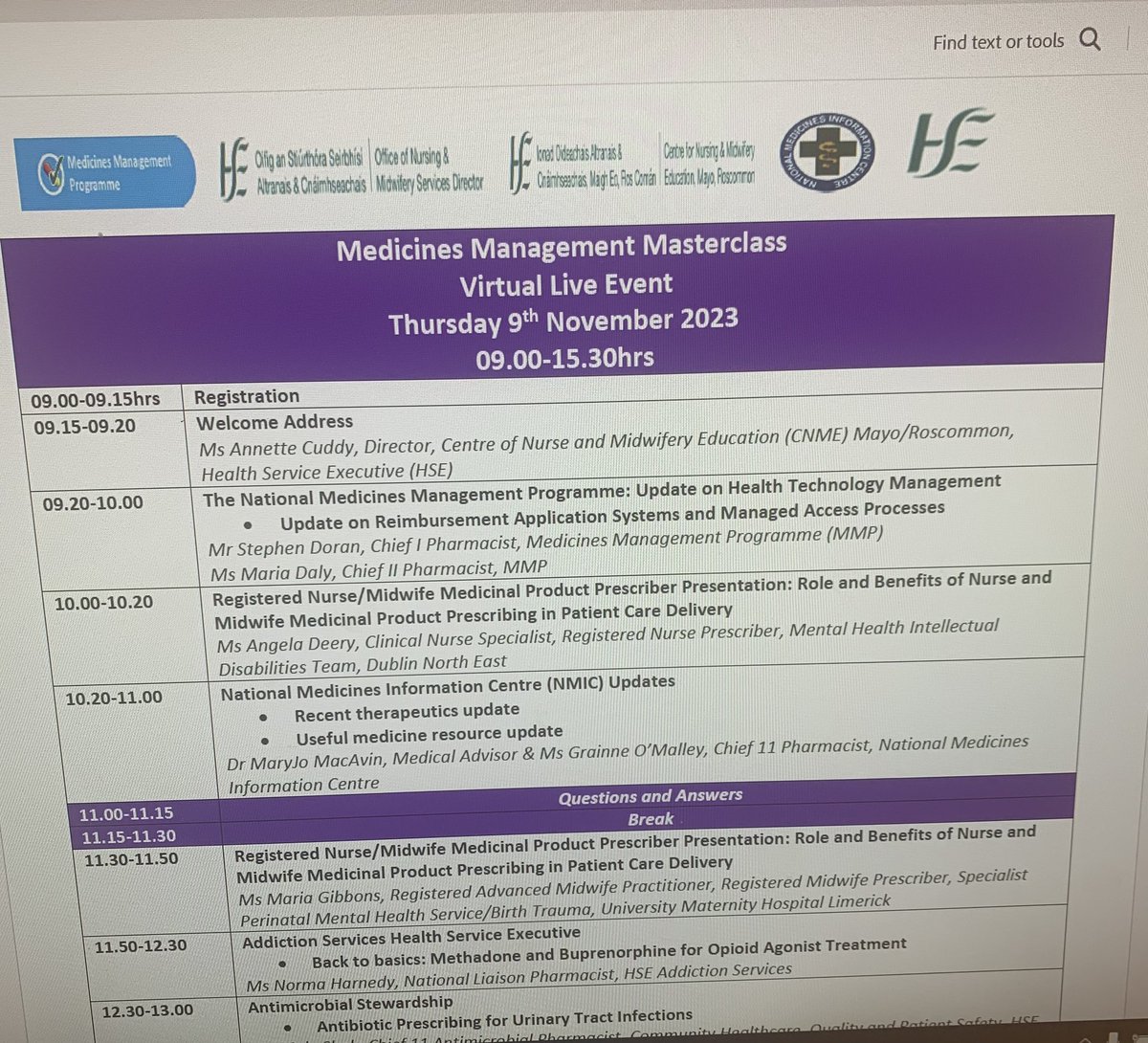 coralunn's tweet photo. Medicines Management Masterclass happening online today 9th November 2023. Great multi collaborative initiative- in its 3rd year  - 467 health professionals attending 👏👏
@NurMidONMSD  @NurMprescribing  @nmpduwest @AppelbeCora @MaireadL2 @GrealPaula @CNMEMayoRos @GlackenGra84443 https://t.co/6DmqAq7gMU