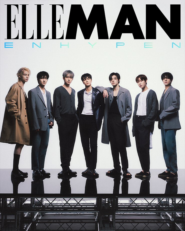MagzCollection's tweet photo. [KOREA] ENHYPEN for ELLE MAN Korea Magazine - June 2023 #magzCO https://t.co/FJ5ZpPoDFT