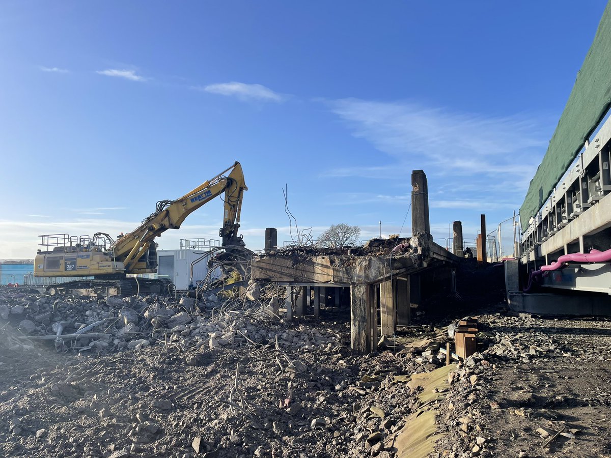 It’s bridge demolition day! Our team are on site providing a watching brief during the works around an otter holt that was closed at the start of the project. The ECoW role is required under the licence conditions for the project. 

#Construction #demoday #ecology #ECoW