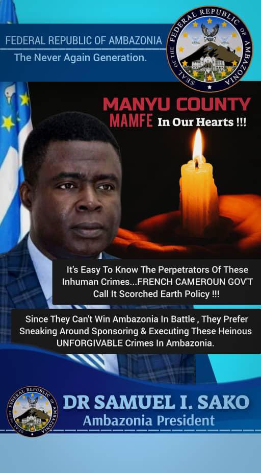 Insanity! <a href="/antonioguterres/">António Guterres</a> wants the #terorrist gov’t of #Biya to investigate the #CrimesAgainstHumanity she committed in #Ambazonia. 
<a href="/AlMissionUN/">Albania in UN</a> 
<a href="/swiss_un/">SwitzerlandUN</a> 
<a href="/Chinamission2un/">Chinese Mission to UN</a> 
<a href="/RussiaUN/">Russia at the United Nations</a> 
<a href="/Brazil_UN_NY/">Brazil Mission to the UN</a> 
<a href="/OnuGabon/">ONU Gabon</a> 
<a href="/USAmbUN/">Ambassador Mike Waltz</a> 
<a href="/UKUN_NewYork/">UK at the UN 🇬🇧🇺🇳</a> 
<a href="/ghanamissionun/">GhanaUN</a> 
<a href="/JapanMissionUN/">Japanese Mission UN</a> 
<a href="/USUN/">U.S. Mission to the UN</a>