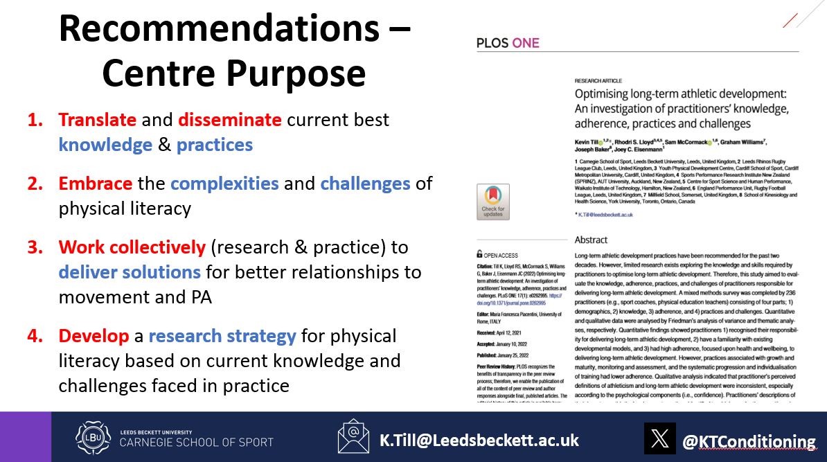 Prof. Kevin Till (@ktconditioning) on Twitter photo Our new <a href="/Carnegie_Sport/">Carnegie School of Sport</a> Centre for Child & Adolescent Physical Literacy if officially launched๐
Amazing night with such a great buzz๐and an honour to present with @Georgie_Howe1 <a href="/profmorley/">David Morley</a>
Excited for the journey ahead & making a positive difference ๐ช๐ Our new <a href="/Carnegie_Sport/">Carnegie School of Sport</a> Centre for Child & Adolescent Physical Literacy if officially launched๐
Amazing night with such a great buzz๐and an honour to present with @Georgie_Howe1 <a href="/profmorley/">David Morley</a>
Excited for the journey ahead & making a positive difference ๐ช๐