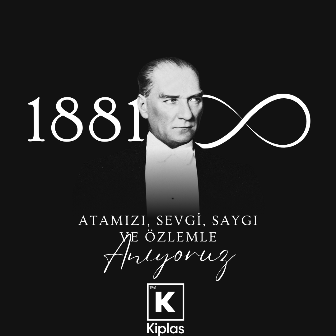 Aramızdan ayrılışının 85. yılında Ulu Önderimiz Mustafa Kemal Atatürk'ü sevgi, saygı ve özlemle anıyoruz..